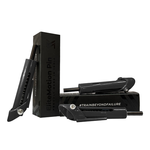 EliteMotion™ Drop Set Gym Pin (Black,Pack of 3) – Auto Weight Transition Pin for Drop Sets | Gym Accessories Made in India